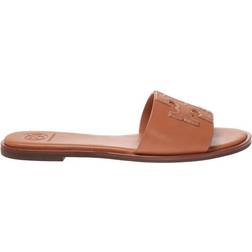 Tory Burch Ines Slide - Tan/Spark Gold