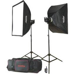 Godox MS200-F Studio flash kit (2xMS200 accessories)
