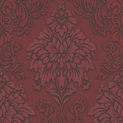 Living Walls Papier peint Metropolitan Stories Lizzy London in Metallic Rot Schwarz 368983