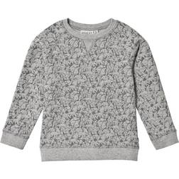 Wheat Elvis Sweatshirt - Grey Melange