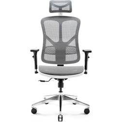 Diablo V-Basic Gaming Chair - White/Grey