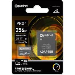 Platinet microSDXC Class 10 UHS-III 256GB