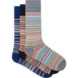 Paul Smith Signature Stripe Socks 3-pack - Multicolour