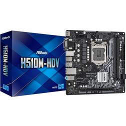 Asrock H510M-HDV DDR4-SDRAM DIMM 2 EFI AMI Micro ATX SATA III