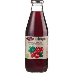 Biogan Tranebærsaft 75cl 1pak