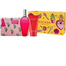 Escada Flor Del Sol Gift Set EdT 100ml + Body Lotion 150ml + Clutch Bag