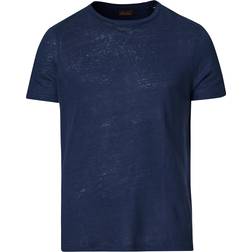 Stenströms Linen T-shirt - Navy