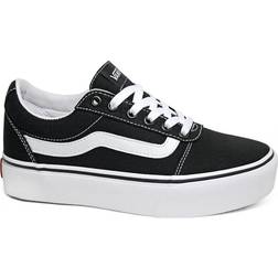 Vans Wm Ward Platform Canvas - Black/White