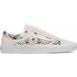 Vans Style 36 Skull Bandana - White/Black