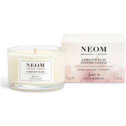 NEOM Wellbeing London Complete Bliss Travel Beige Scented Candle 75g