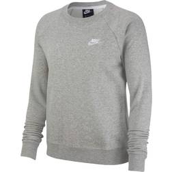 Nike Nsw Essential Crew Flc White/Grey Female