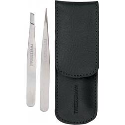 Tweezerman Petite Tweeze Set with Black Case