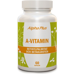 Alpha Plus A-Vitamin 60 st