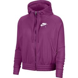 Nike Air Full Zip Fleece Hoodie - Purple