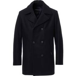 Armor-Lux Kermor Wool Peacoat - Navy