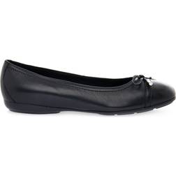 Geox Dames Ballerina's Nappa - Noir