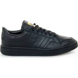 adidas Team Court Core Black Ftwr White - Musta