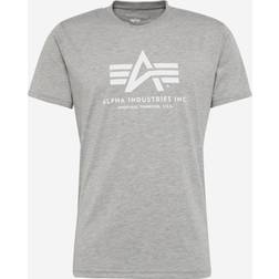 Alpha Industries Basic T-Shirt - Gray/White