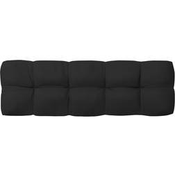 vidaXL 314580 5-pack Chair Cushions Black (120x80cm)