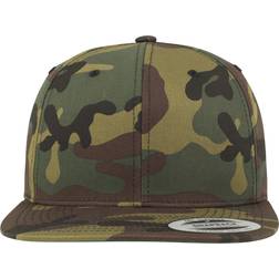 Flexfit Camo Classic Snapback Cap - Woodland