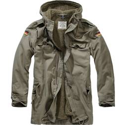 Brandit BW Parka Flag Chaqueta - Verde