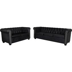 vidaXL 2+3 Sofa 78.9" 2 Seater, 3 Seater