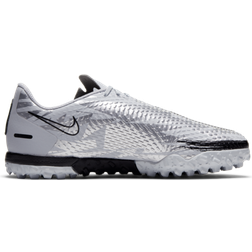 Nike Jr. Phantom Scorpion Academy TF - Wolf Grey/Black/Speed Yellow/Metallic Silve