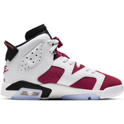 Nike Air Jordan 6 Retro GS - White/Black/Carmine