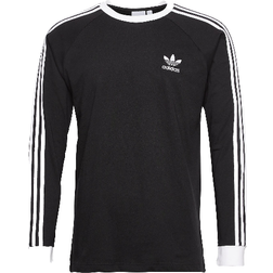 adidas Adicolor Classics 3-Stripes Long Sleeve T-shirt - Black