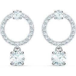 Swarovski Attract Circle Drop Earrings