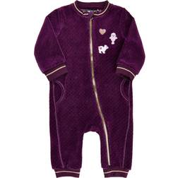 Me Too Full Suit LS Velor - Plum Purple (610786-7760)