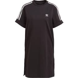 Adidas Adicolor Classics Roll-Up Sleeve Tee Dress - Black