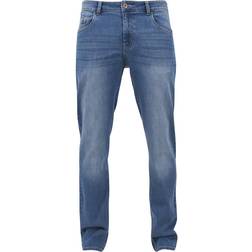 Urban Classics Stretch Denim Pants - Blue Washed