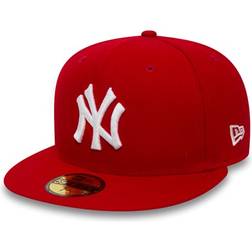 New Era MLB Basic Cap - Sca Red/White