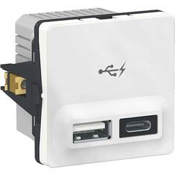 Lauritz Knudsen LK Fuga USB-Lader A+C 2.4A - 1 Modul