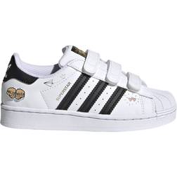 adidas Kid's Superstar - Cloud White/Core Black/Gold Metallic