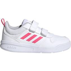 Adidas Kid's Tensaur - Cloud White/Real Pink/Cloud White