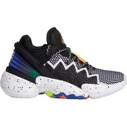 adidas Junior D.O.N. Issue #2 - Core Black/Cloud White/Solar Red