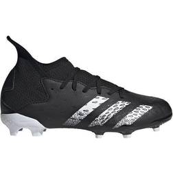 adidas Junior Predator Freak.3 FG - Core Black/Cloud White/Core Black