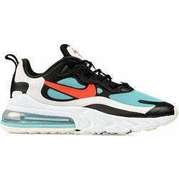 NIKE Air Max 270 React W - Summit White/Bleached Aqua/Black/Chile Red