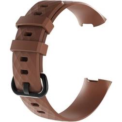 24hshop Silicone Strap for Fitbit Charge 3