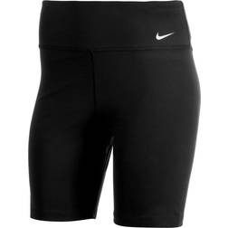 Nike One Women's Mid-Rise Bike Shorts - Black/White