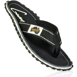 Gumbies Islander Canvas Flip-Flops - Black