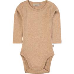 Wheat Body Rib LS - Sand Melange (9107d-007-3230)