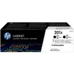 HP 201X Negro Gran Capacidad Multipack