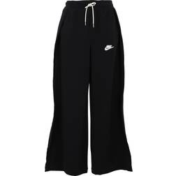 NIKE French Terry Trousers - Black/Black/White