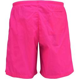 Palm Angels Logo Print Swimming Shorts - Hot Pink