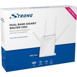 Strong Dual Band Gigabit Router 1200 1GbE Wi-Fi 5