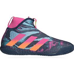 Adidas Stycon Laceless Hardcourt M - Crew Navy/Screaming Pink/Screaming Orange