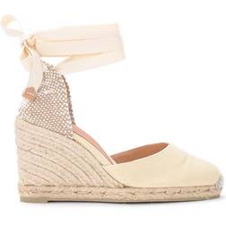 Castañer Carina Wedge Sandal W - Ivory